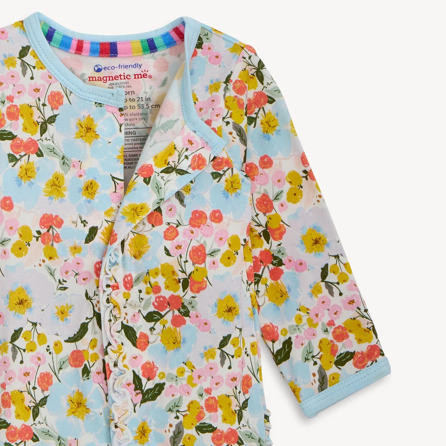 Seraphina Magnetic Ruffle Footie