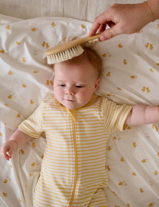 Goat Hair Baby Brush