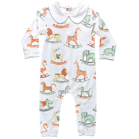 Swaying Safari Pima Playsuit
