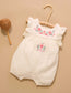 Organic Muslin Embroidered Romper