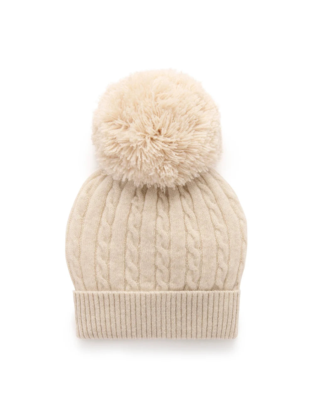 Cashmere Camel Melange Beanie