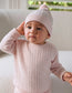 Cashmere Pale Pink Melange Beanie