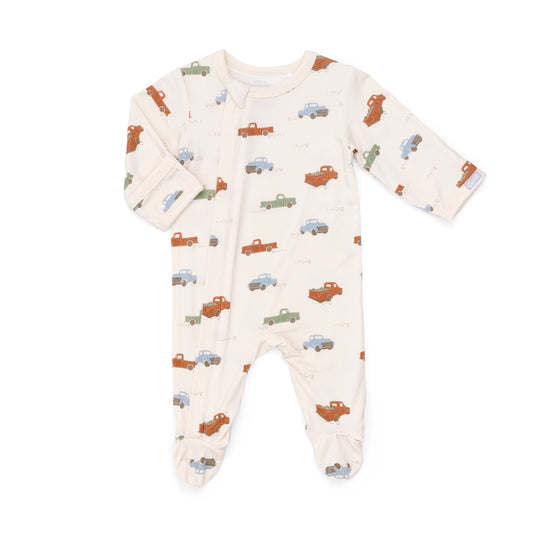 Trucks Modal Zip Footie