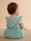 Organic Muslin Embroidered Shirt & Overall Set