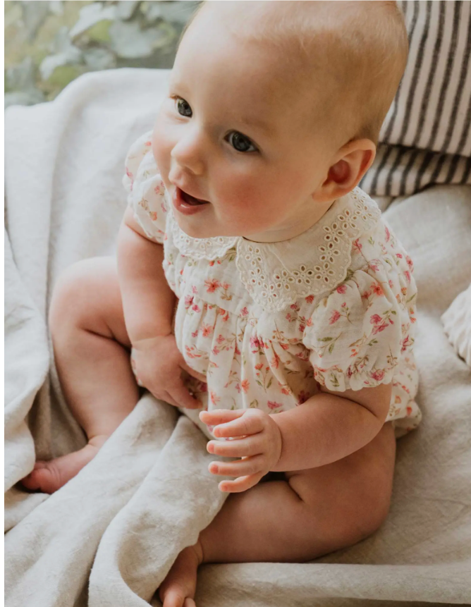 Organic Muslin Seaside Romper