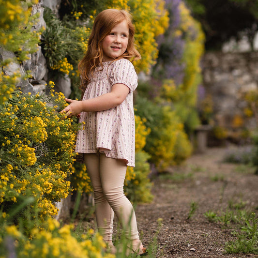 Farmhouse Floral Organic Shirt & Pants Set