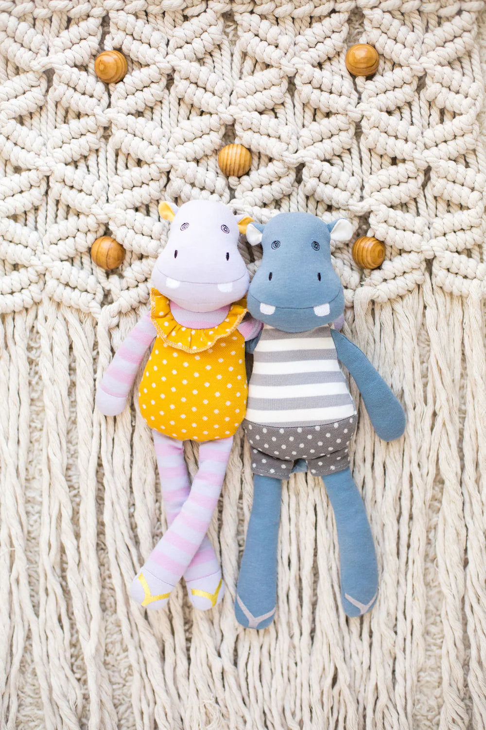 Organic Coco Hippo Plush Toy