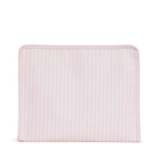 Pimlico Pink Stripe Roadie Large Zip Pouch