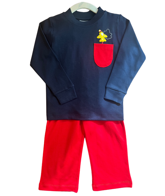 Sky Adventure Pima 2PC Shirt/Pant Set