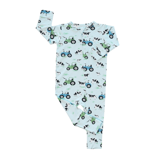 Farm Life Convertible Bamboo Romper