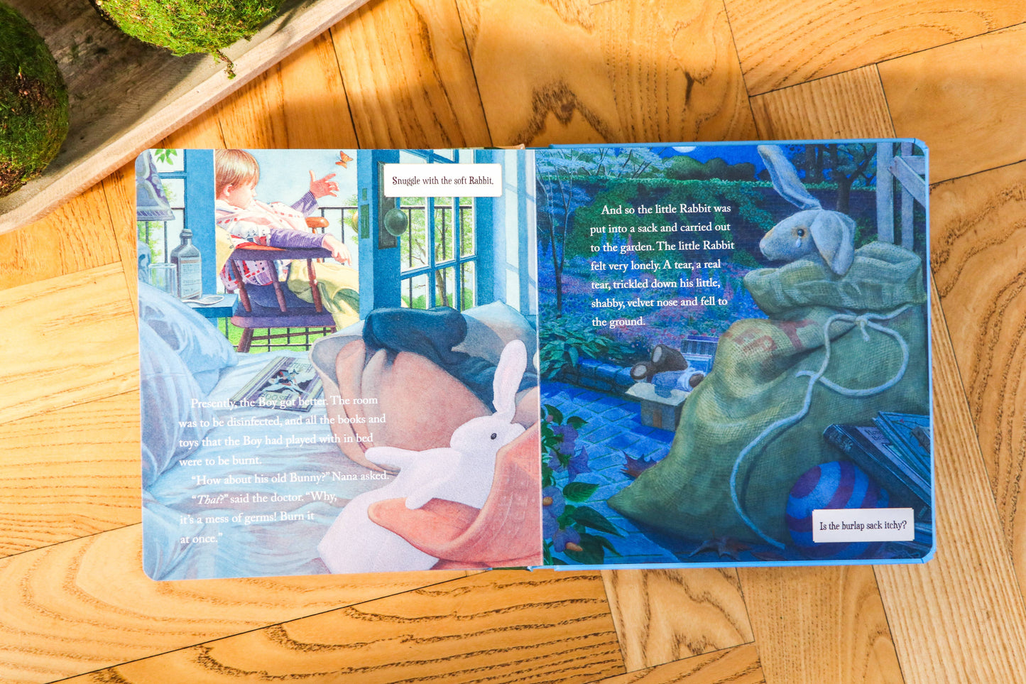Velveteen Rabbit Touch and Feel Board Book Classic Edition