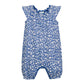 Sprouts on Blue Angel Pima Romper