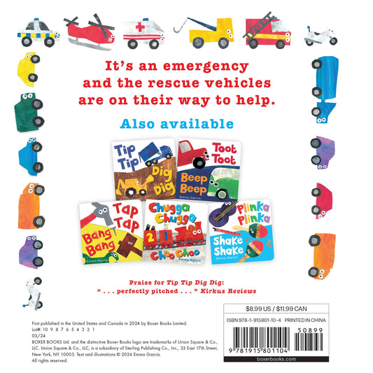 Honk Honk Woo Woo Board Book