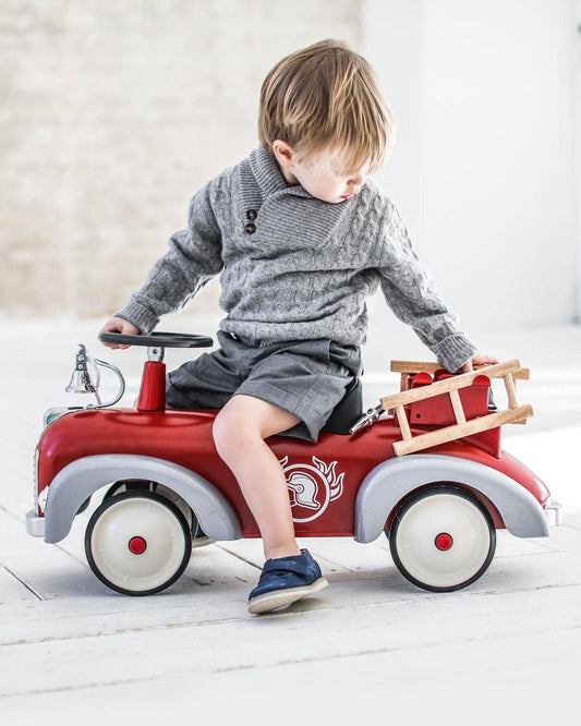 Ride-On Speedster Fireman Toy