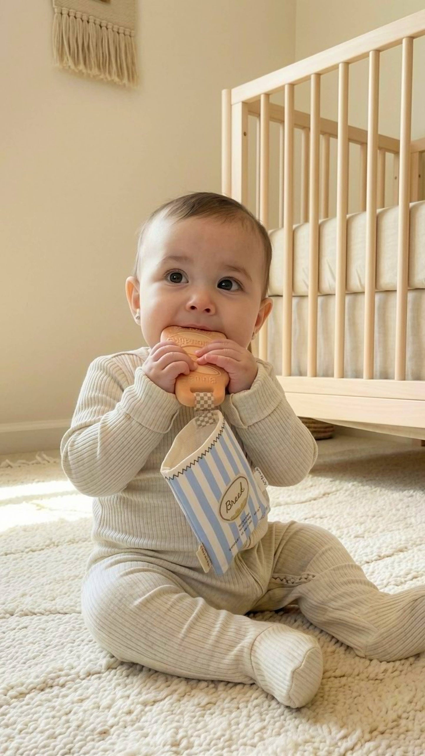 Baguette Teensy Crinkle™ Teething Toy