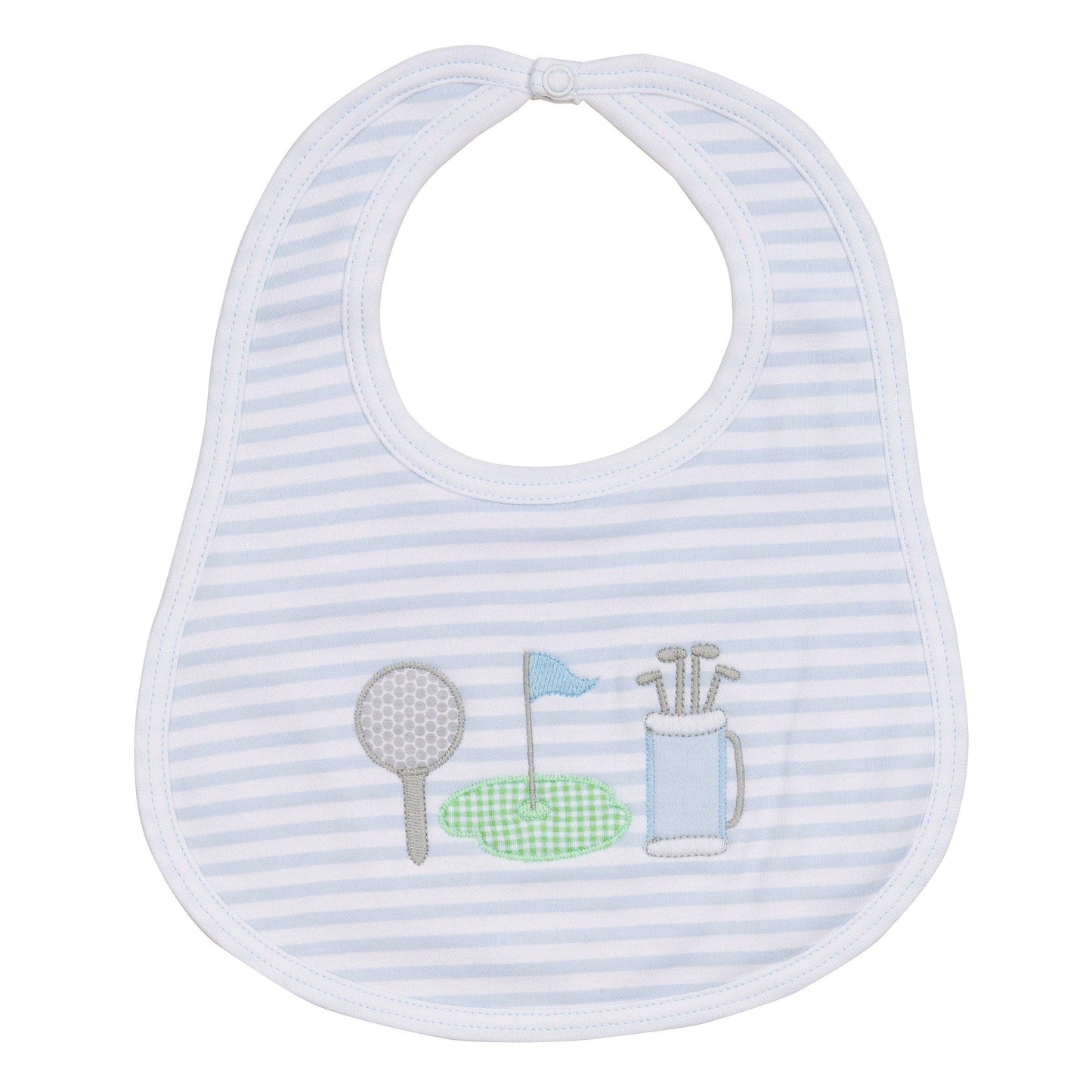 Putting Green Applique Pima Bib