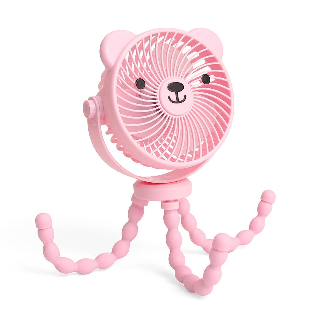Itzy Breeze 3-Speed Stroller Fan™ - Pink