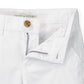 Organic White Chino Shorts