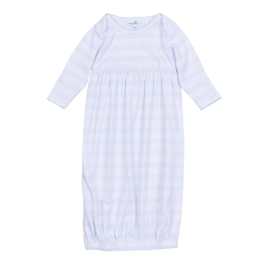 Baby of Mine Pima Gown - Light Blue