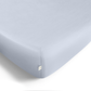 Pima Light Blue Crib Sheet