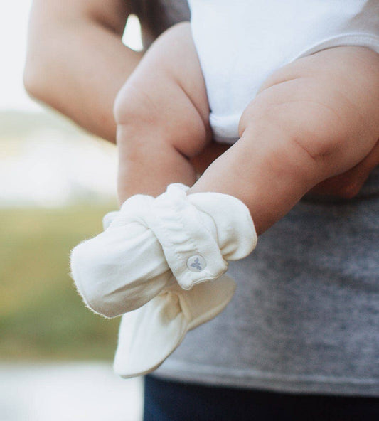 Eggshell Organic Baby Booties