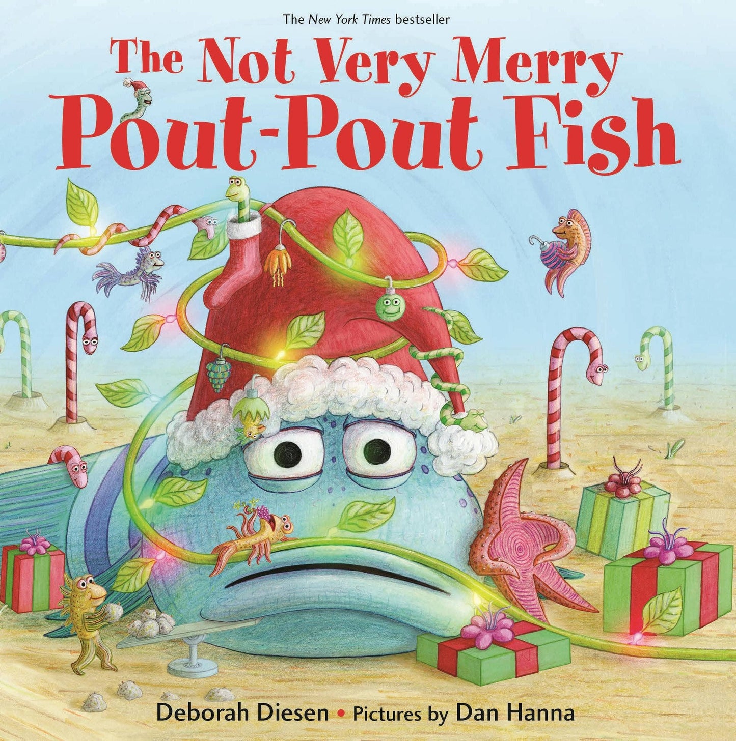 Not Very Merry Pout-Pout Fish Board Book