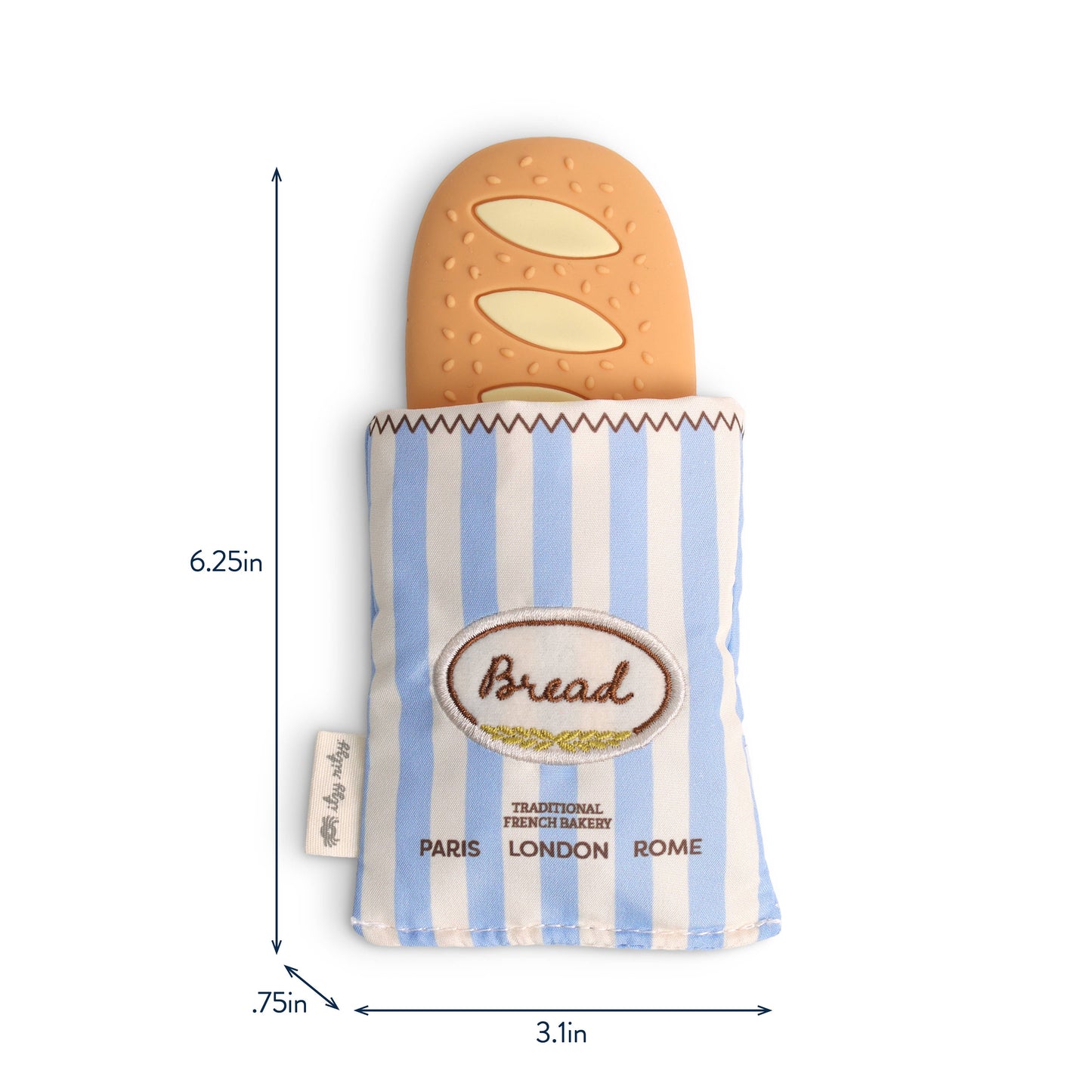 Baguette Teensy Crinkle™ Teething Toy