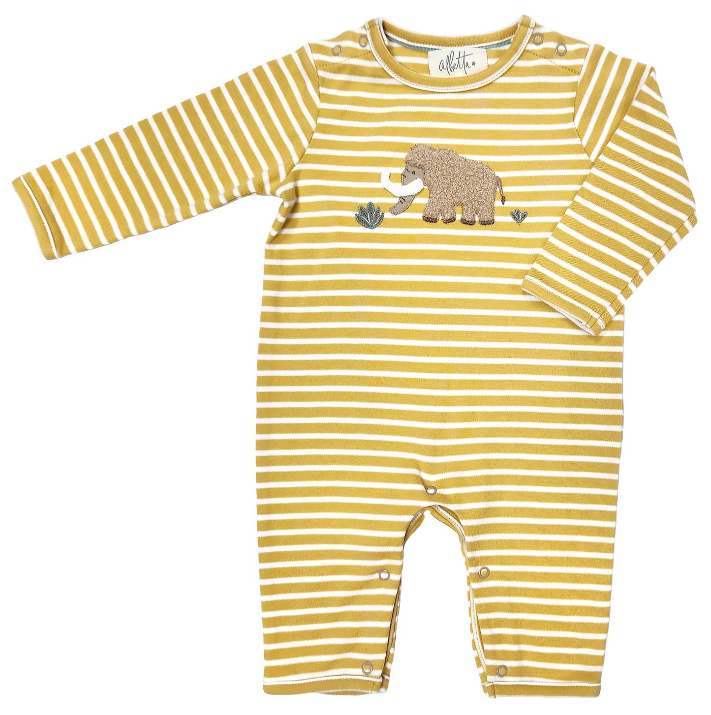 Organic Applique Mammoth Romper