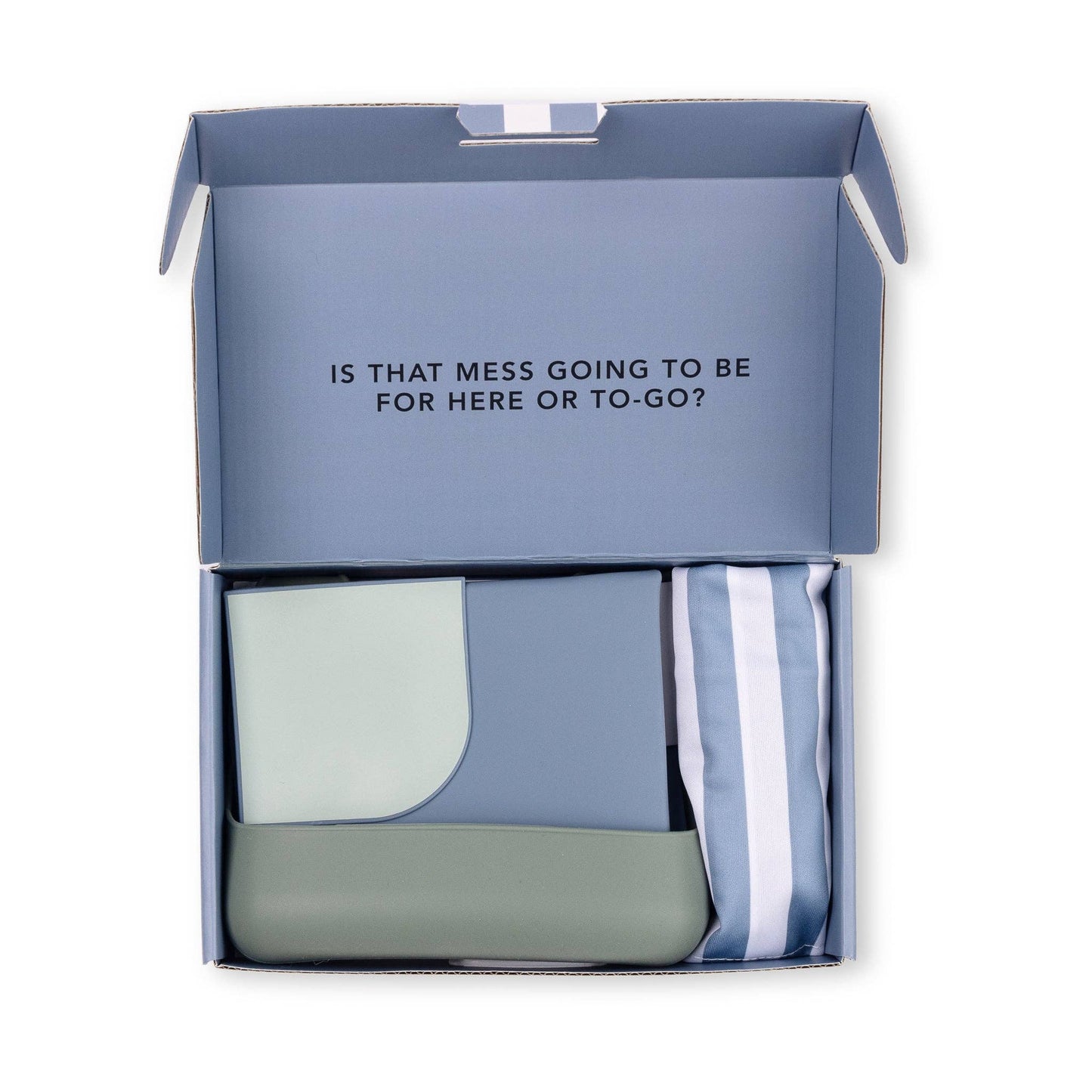 Pack and Go Eating Bundle- Ocean Tide