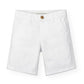Organic White Chino Shorts