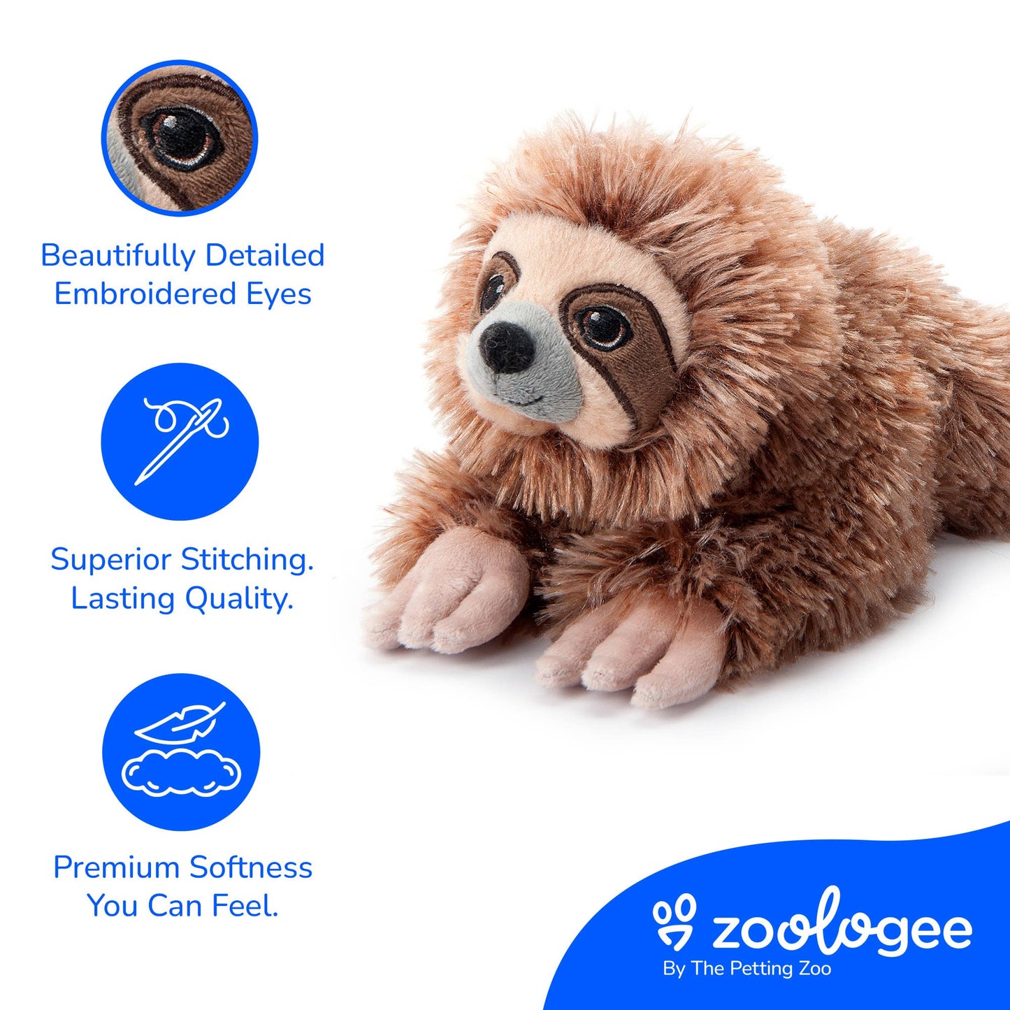 10" Earth Keeperz Sloth Stuffed Animal