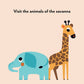Wild Animals Bookscape Board Book