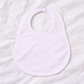 Pink Mini Stripes Pima Bib