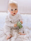 Dino Natural Rubber Teether, Rattle & Bath Toy