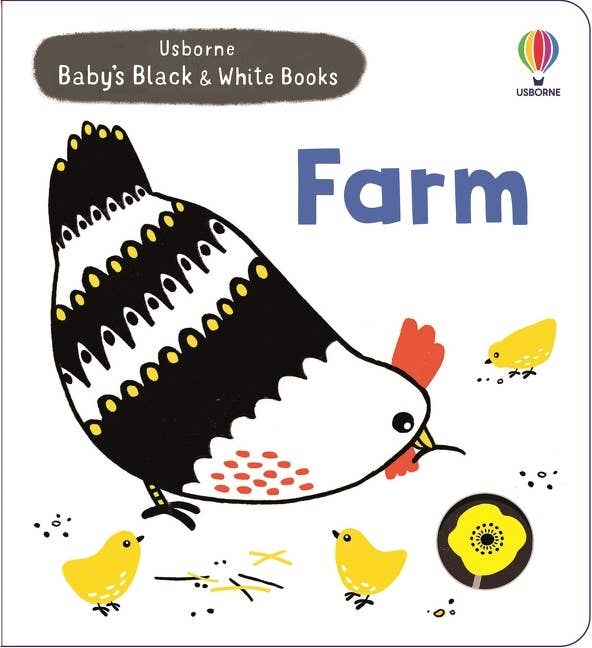 Baby's Black and White Farm Board Book