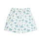 Organic Linen Coastal Cottage Floral Shorts