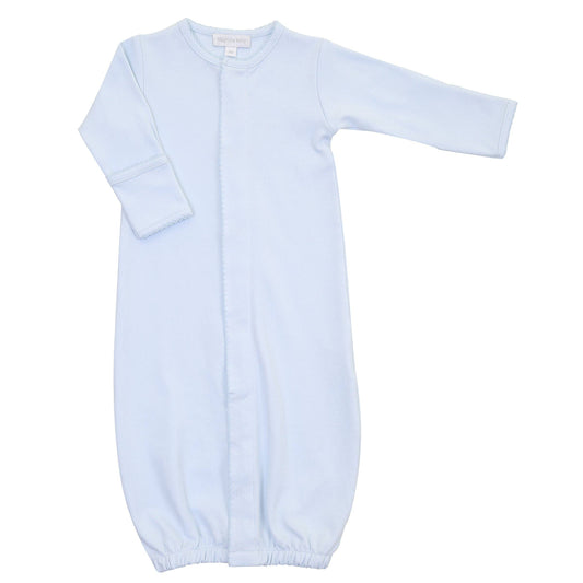 Essentials Solid Blue Pima Converter Gown