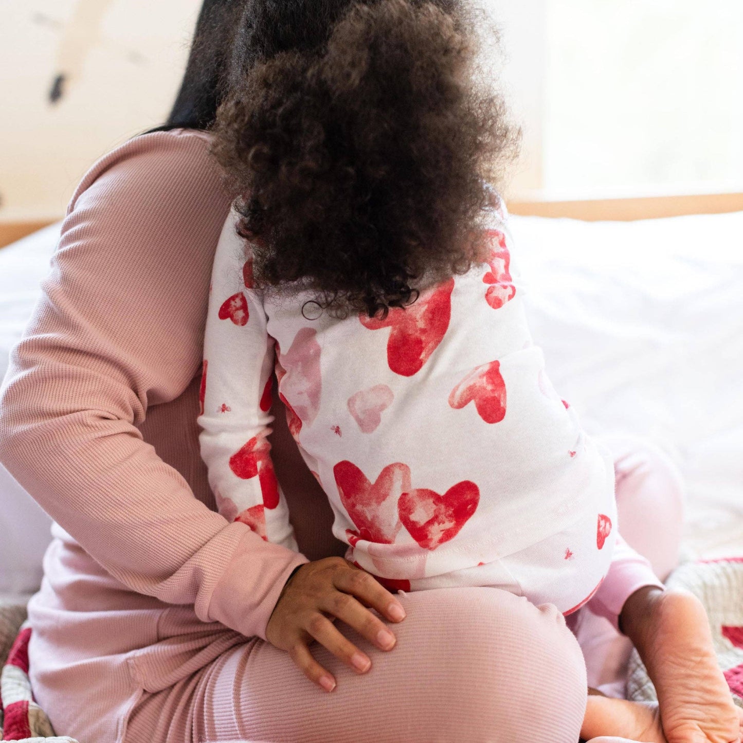 I Heart You Organic 2PC Pajamas