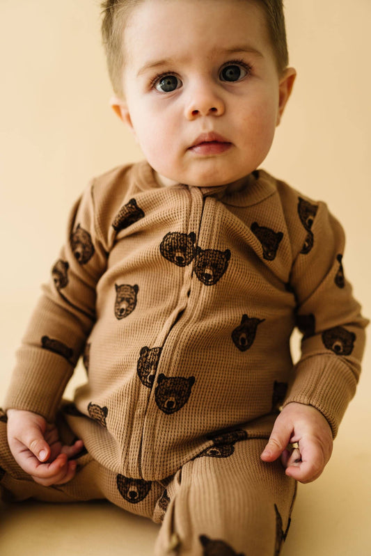 Organic Wild Bear Romper