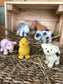 Natural Rubber Horse Teether Rattle