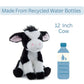 12" Cow Stuffed Animal