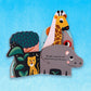 Wild Animals Bookscape Board Book