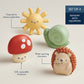 Itzy Squirt Bath Toys 4PK