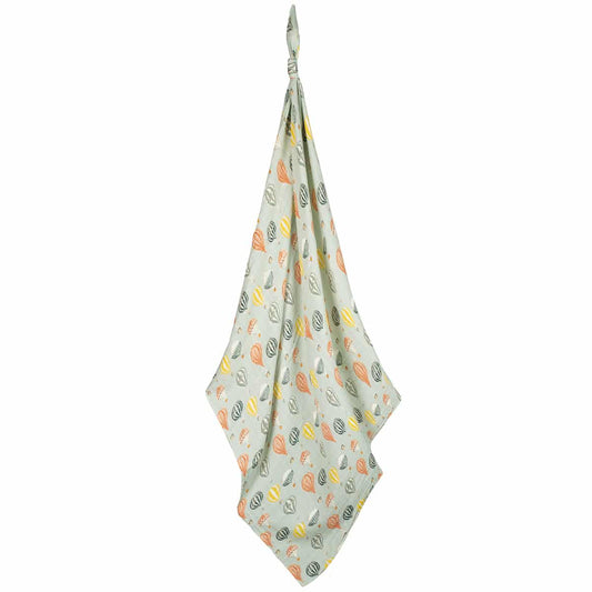 Vintage Balloons Organic Muslin Swaddle Blanket