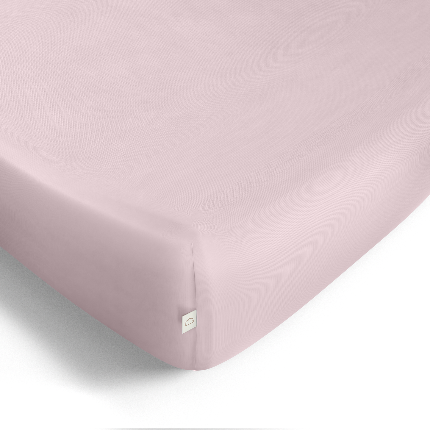 Pima Light Pink Crib Sheet