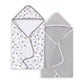 A-Bee-C Organic Cotton Hooded Towels-2 Pack