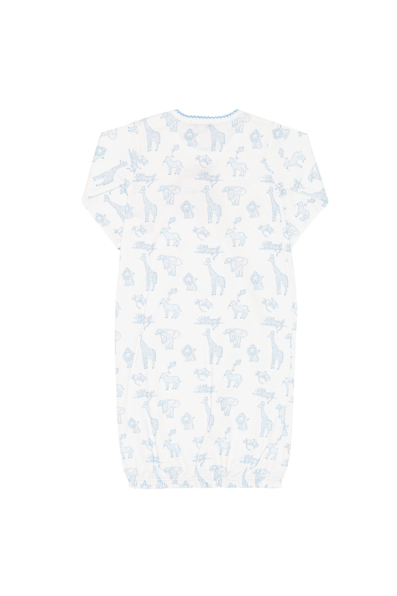 Blue Safari Pima Gown