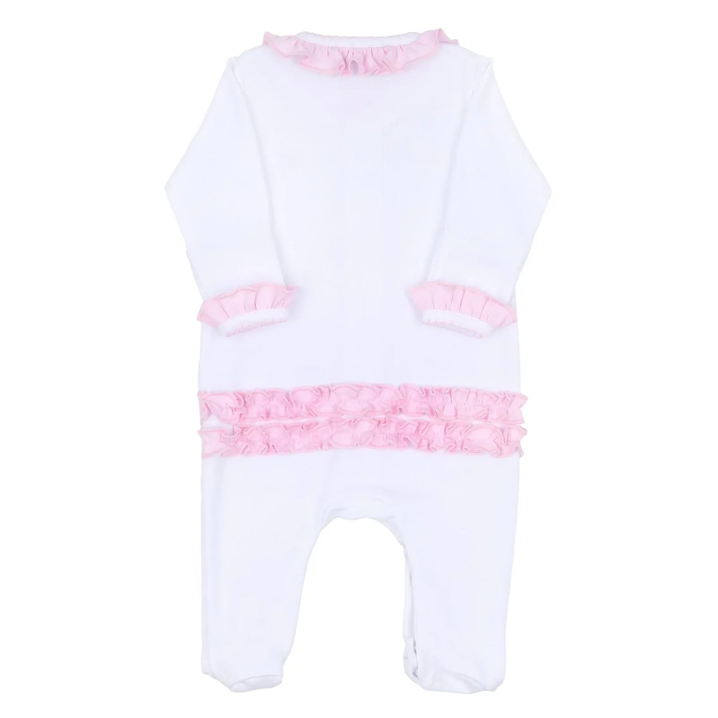 Deluxe Pima Baby Girl Bow Gift Set