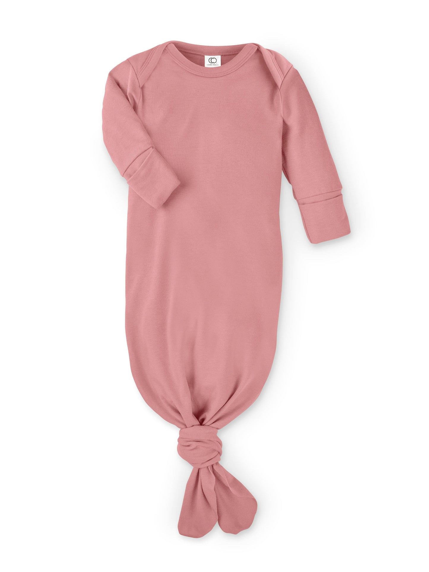 Organic Infant Gown - Rose