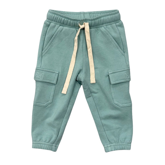 Bamboo Cargo Pants - Glacier Mist